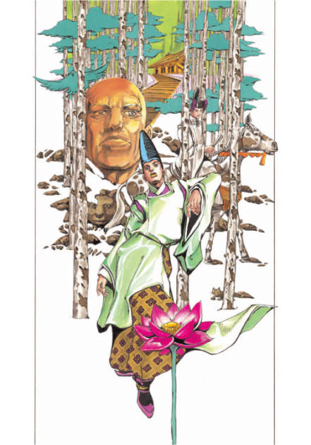 荒木飛呂彦氏によるイラスト | 平泉の文化遺産